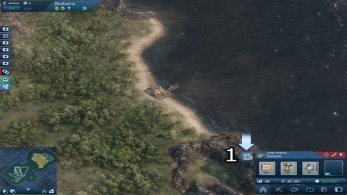 By zbudować Magazyn Główny, podpływamy do plaży - Misja I - Plan Dwuletni | Rozdział 1 - Cienie przeszłości Anno 2070 - Anno 2070 - poradnik do gry