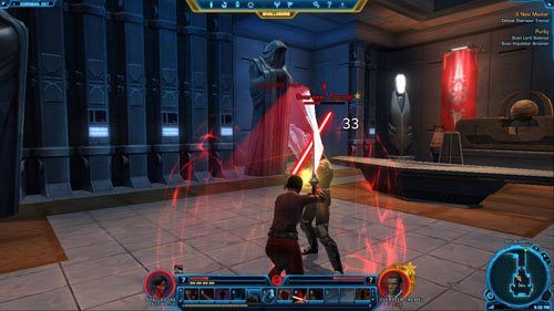 Po walce porozmawiaj z klęczącym Overseer Tremelem - (L07) A New Master | Sith Warrior | Star Wars The Old Republic - Star Wars: The Old Republic - poradnik do gry