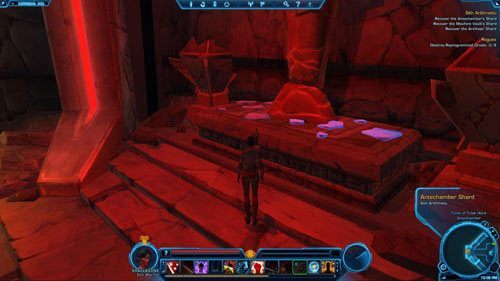 Idź do wyjścia z grobowca w [6] - (L08) Sith Arithmetic | Sith Warrior | Star Wars The Old Republic - Star Wars: The Old Republic - poradnik do gry