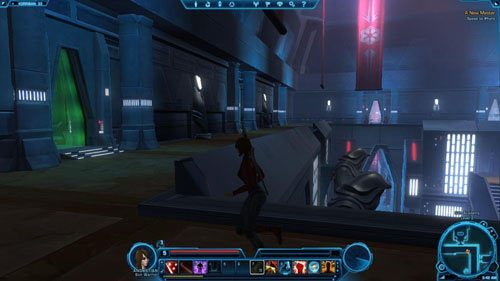 Zaraz po wejściu do strefy fabularnej drogę zagrodzi ci Klemral z kilkoma Akolitami - (L08) Sith Arithmetic | Sith Warrior | Star Wars The Old Republic - Star Wars: The Old Republic - poradnik do gry
