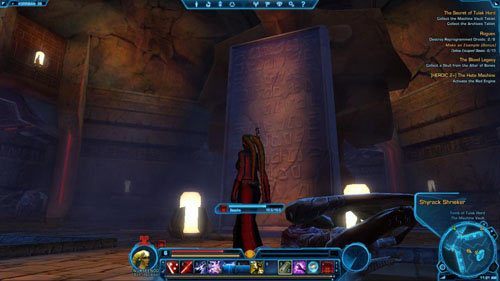 Wybiegnij z grobowca i omijając środek atrium udaj się w lewo, do [9] - (L07) The Secret of Tulak Hord | Sith Inquistor | Star Wars The Old Republic - Star Wars: The Old Republic - poradnik do gry
