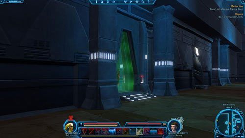 Okazuje się, że twój trening ma pozbawić cię życia - (L08) Martial Law | Sith Inquistor | Star Wars The Old Republic - Star Wars: The Old Republic - poradnik do gry