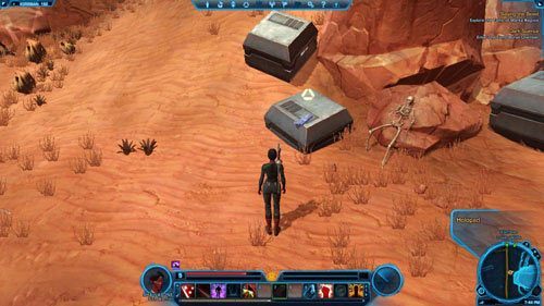 W okolicy głównymi przeciwnikami będą szaleni żołnierze-renegaci - (L07) Lost Supplies | Korriban | Star Wars The Old Republic - Star Wars: The Old Republic - poradnik do gry