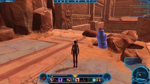 Pozostałe przedmioty są w posiadaniu przeciwników na środku atrium (przy studni i w jej okolicach), a dokładniej - Slave Rebellion Lookouts - (L08) Jailbreak | Korriban | Star Wars The Old Republic - Star Wars: The Old Republic - poradnik do gry
