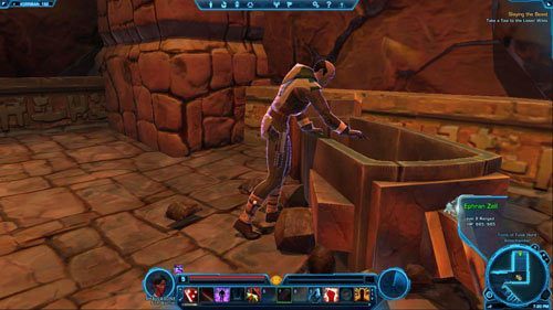 Biegnij na południe, do wyjścia z grobowca w [2] - (L08) HEROIC 2+ The Hate Machine | Korriban | Star Wars The Old Republic - Star Wars: The Old Republic - poradnik do gry