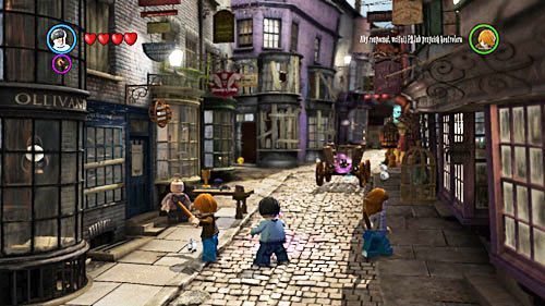 Po wszystkim trafiamy na ulicę Pokątną - Mroczne czasy (2) | Opis przejścia - Rok 5 | LEGO Harry Potter Lata 5-7 - LEGO Harry Potter: Lata 5-7 - poradnik do gry
