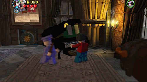 Odgrywamy melodie a w zamian dostajemy ostatni składnik - Miłość nie zna litości (1) | Opis przejścia - Rok 6 | LEGO Harry Potter Lata 5-7 - LEGO Harry Potter: Lata 5-7 - poradnik do gry