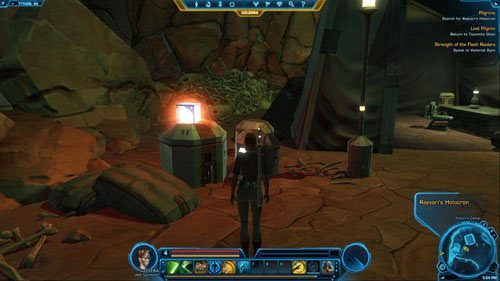Wbrew pozorom nie musisz się wcale spieszyć - zajmij się więc walką z dwoma Flesh Raider Seekers, którzy do ciebie przybiegną - (L04) Pilgrims | Jedi Consular | Star Wars The Old Republic - Star Wars: The Old Republic - poradnik do gry