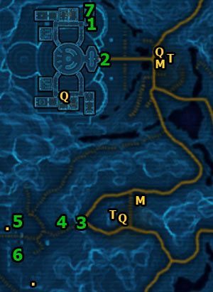 Zadanie to zaczynasz w [1] - (L04) Trails in Kaleth | Jedi Consular | Star Wars The Old Republic - Star Wars: The Old Republic - poradnik do gry