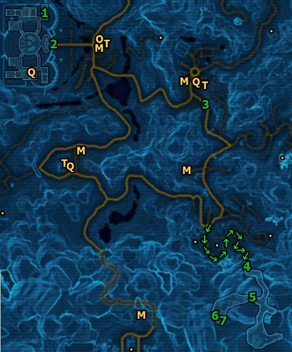 Zadanie to rozpoczniesz w [1] - (L06) Hunters Eye | Jedi Consular | Star Wars The Old Republic - Star Wars: The Old Republic - poradnik do gry