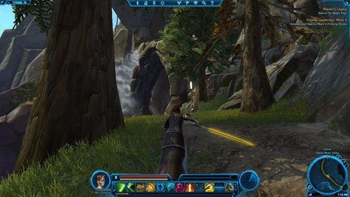 Po drodze walcz z siłami Flesh Raiders i Reprogrammed Trial Droids - (L07) Rajivaris Legacy | Jedi Consular | Star Wars The Old Republic - Star Wars: The Old Republic - poradnik do gry