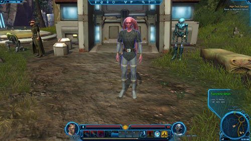 Wybierz się na południe do lokacji The Hollows - (L04) Lost Pilgrim | Tython | Star Wars The Old Republic - Star Wars: The Old Republic - poradnik do gry
