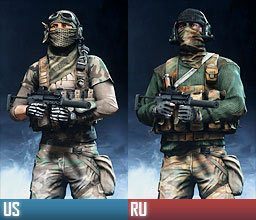 Starsza wersja czterokolorowego wzoru leśnego - Kamuflaże | Klasy i Specjalizacje | Battlefield 3 - Battlefield 3 - poradnik do gry