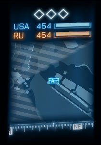 Po lewej stronie interfejsu użytkownika widoczny jest szereg przydatnych wskaźników - Szczegółowy opis najważniejszych elementów interfejsu | Interfejs Użytkownika - Battlefield 3 - poradnik do gry