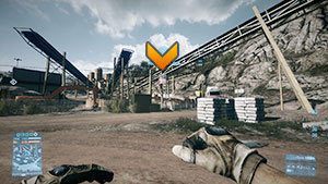 PÓŁNOCNE WEJŚCIE // D - Szczyt Demawendu | Mapy | Battlefield 3 - Battlefield 3 - poradnik do gry