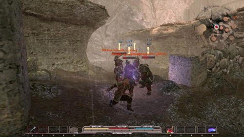 W tym zadaniu będziesz musiał stoczyć kilka potyczek jako Lester - Cztery stare kamienie (1) | Opis przejścia gry Arcania Fall of Setarrif - Arcania: Fall of Setarrif - poradnik do gry