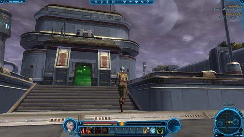Po przekroczeniu progu pokonaj kilku wrogów naprzeciwko - (L02) Landing Party | Smuggler | Star Wars The Old Republic - Star Wars: The Old Republic - poradnik do gry