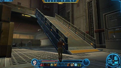 Wreszcie skieruj kroki do [5] i porozmawiaj z Viidu, aby zakończyć to zadanie i otrzymać kolejne - (L04) Desperate Times | Smuggler | Star Wars The Old Republic - Star Wars: The Old Republic - poradnik do gry