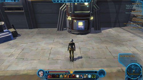 Drugi przekaźnik znajdziesz za wielkim budynkiem w [8] - (L07) Security Breach (1) | Smuggler | Star Wars The Old Republic - Star Wars: The Old Republic - poradnik do gry