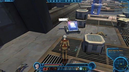 Drugi zakłócacz znajdziesz w północnej części wioski, a dokładniej w [3] - (L02) Clearing the Air | Ord Mantell | Star Wars The Old Republic - Star Wars: The Old Republic - poradnik do gry