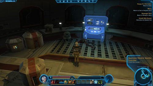 Jeśli nie masz już nic do zrobienia w Northern Talloran lub Talloran Village, przenieś się do Quick Travel Point (Fort Garnik) lub Quick Travel Point (Avilatans Rest Cantina) - (L05) Unsafe Safe Houses | Ord Mantell | Star Wars The Old Republic - Star Wars: The Old Republic - poradnik do gry