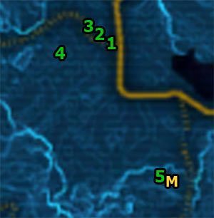 Porozmawiaj z Ensign Dreggiem stojącym w [1] i spójrz do tabeli pod obrazkiem - w zależności od twojej odpowiedzi możesz otrzymać jedną z dwóch misji - (L07) Republic Roulette | Ord Mantell | Star Wars The Old Republic - Star Wars: The Old Republic - poradnik do gry