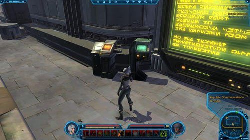 Skieruj kroki na zachód, z Oradam Peninsula do Savrip Shore, a potem na Savrip Island przez płyciznę w [2] - (L05) HEROIC 2+ Cutting Off the Head | Ord Mantell | Star Wars The Old Republic - Star Wars: The Old Republic - poradnik do gry