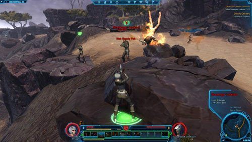 Wejdź na Savrip Island przez płyciznę w [3] - (L07) HEROIC 2+ Destroy the Beacons | Ord Mantell | Star Wars The Old Republic - Star Wars: The Old Republic - poradnik do gry