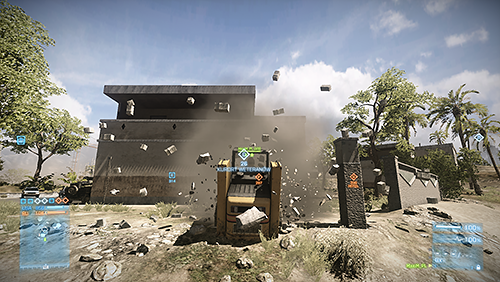 Po drugie, spycharka ma ogromny potencjał burząco-spychający - Spycharka | Pojazdy w Battlefield 3 Powrót do Karkand - Battlefield 3: Powrót do Karkand - poradnik do gry