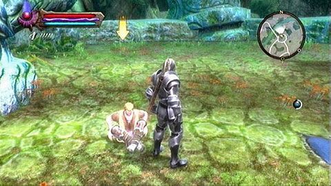 Mężczyznę znajdziesz w północnej części lokacji M1(11) - Kingdoms of Amalur Reckoning: Odarath I (1) - solucja, opis przejścia - Kingdoms of Amalur: Reckoning - poradnik do gry
