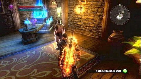 Udaj się do Relikwiarza M1(13) i porozmawiaj z bratem Delfem - Kingdoms of Amalur Reckoning: Odarath I (2) - solucja, opis przejścia - Kingdoms of Amalur: Reckoning - poradnik do gry