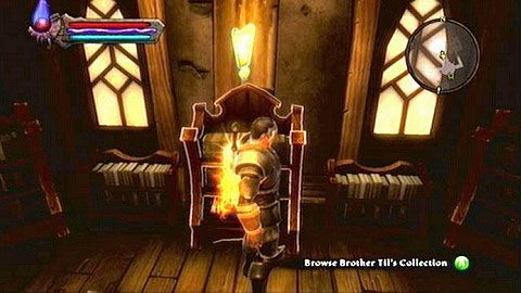 Aby rozpocząć zadania, udaj się do Relikwiarza M1(13) i zbadaj zaznaczoną na mapie biblioteczkę - Kingdoms of Amalur Reckoning: Odarath I (2) - solucja, opis przejścia - Kingdoms of Amalur: Reckoning - poradnik do gry