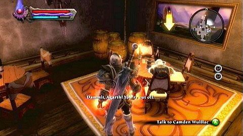 Udaj się w tym celu do Didenhill, a dokładnie do znajdującej się tam karczmy Three Lamps Inn M3(6) - Kingdoms of Amalur Reckoning: Odarath I (2) - solucja, opis przejścia - Kingdoms of Amalur: Reckoning - poradnik do gry