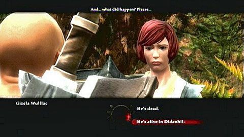 Jeśli w rozmowie z Camdenem wybierzesz środkową odpowiedź, masz szansę przekonać go do powrotu - Kingdoms of Amalur Reckoning: Odarath I (2) - solucja, opis przejścia - Kingdoms of Amalur: Reckoning - poradnik do gry