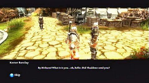 W wiosce Didenhil spotkasz mężczyznę o imieniu Kaster Barclay M3(7) - Kingdoms of Amalur Reckoning: Glendara - solucja, opis przejścia - Kingdoms of Amalur: Reckoning - poradnik do gry
