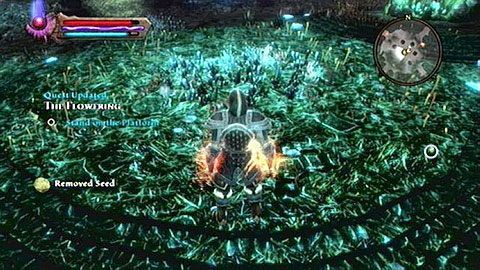 Po zakończeniu zadania wejdź na platformę i zabij wszystkie bestie, które się pojawią - Kingdoms of Amalur Reckoning: Lorca-Rane - solucja, opis przejścia - Kingdoms of Amalur: Reckoning - poradnik do gry