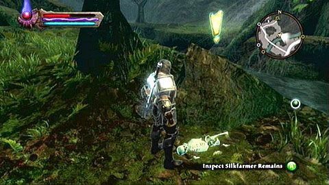 Poruszając się po Webwood możesz natknąć się na jedno z ciał farmerów M4(1) - Kingdoms of Amalur Reckoning: Webwood (1) - solucja, opis przejścia - Kingdoms of Amalur: Reckoning - poradnik do gry