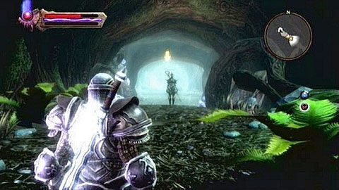 Zaraz na początku tunelu ponownie spotkasz Widow - Kingdoms of Amalur Reckoning: Webwood (2) - solucja, opis przejścia - Kingdoms of Amalur: Reckoning - poradnik do gry
