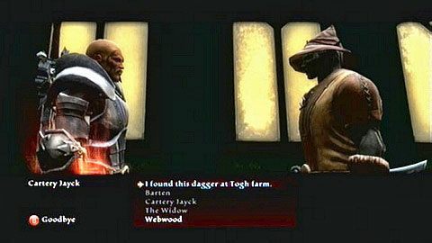 Zagadaj do mężczyzny, a otrzymasz pewną propozycję - Kingdoms of Amalur Reckoning: Webwood (2) - solucja, opis przejścia - Kingdoms of Amalur: Reckoning - poradnik do gry
