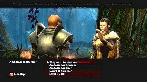 Możesz także, porozmawiać z Brenner i przyjąć jej propozycję zamordowania Mythany - Kingdoms of Amalur Reckoning: Miasto Ysa (1) - solucja, opis przejścia - Kingdoms of Amalur: Reckoning - poradnik do gry