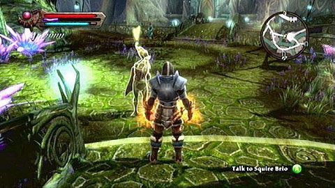 W południowej części miasta Ysa spotkasz mężczyznę o imieniu Squire Brio M9(6) - Kingdoms of Amalur Reckoning: Miasto Ysa (1) - solucja, opis przejścia - Kingdoms of Amalur: Reckoning - poradnik do gry