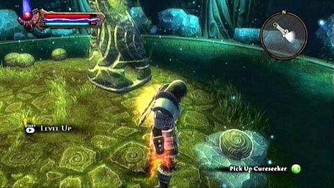 Aby rozpocząć zadanie, udaj się do Ballads Sanctuary i podnieś leżący nad brzegiem wody kamień - Kingdoms of Amalur Reckoning: Miasto Ysa (2) - solucja, opis przejścia - Kingdoms of Amalur: Reckoning - poradnik do gry
