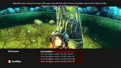 Po wysłuchaniu ballady otrzymasz misję posadzenia leczniczej rośliny w różnych miejscach świata - Kingdoms of Amalur Reckoning: Miasto Ysa (2) - solucja, opis przejścia - Kingdoms of Amalur: Reckoning - poradnik do gry