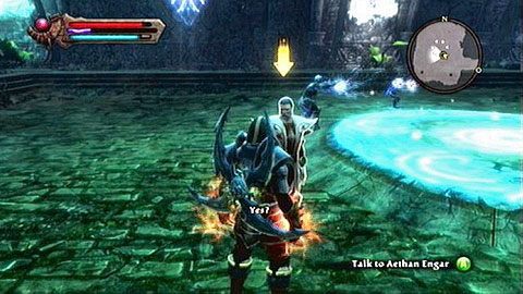 W tym celu udaj się do Delving Hall M9(14) (klucz dostaniesz od Augry) i porozmawiaj z czekającym na końcu tunelu Aethanem Engarem - Kingdoms of Amalur Reckoning: Miasto Ysa (2) - solucja, opis przejścia - Kingdoms of Amalur: Reckoning - poradnik do gry