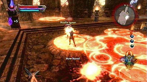 Gdy bestie zginą, podbiegnij do wiedźmy i stale ją atakuj, nie pozwalać rzucić żadnego zaklęcia - Kingdoms of Amalur Reckoning: Miasto Ysa (3) - solucja, opis przejścia - Kingdoms of Amalur: Reckoning - poradnik do gry