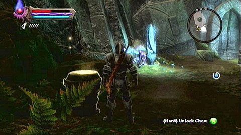 Głaz stoi obok wejścia do Agnur Farhal - Kingdoms of Amalur Reckoning: Odarath - kamienie Lorestone, mapa - Kingdoms of Amalur: Reckoning - poradnik do gry