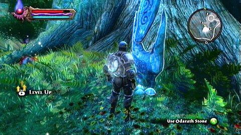 Kamień znajduje się kawałek na północny-wschód od House of Ballads - Kingdoms of Amalur Reckoning: Odarath - kamienie Lorestone, mapa - Kingdoms of Amalur: Reckoning - poradnik do gry