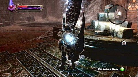 W trzeciej komnacie znajdziesz trzecie nagranie - Kingdoms of Amalur Reckoning: Yolvan - kamienie Lorestone, mapa - Kingdoms of Amalur: Reckoning - poradnik do gry