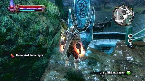 Kamień umieszczono na zachodnim krańcu Didenhill - Kingdoms of Amalur Reckoning: Glendara - kamienie Lorestone, mapa - Kingdoms of Amalur: Reckoning - poradnik do gry