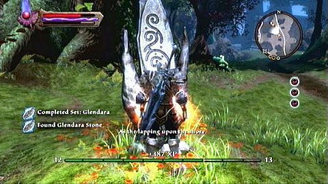 Ostatni głaz z tego kompletu znajduje się w północno-wschodniej części Glendary - Kingdoms of Amalur Reckoning: Glendara - kamienie Lorestone, mapa - Kingdoms of Amalur: Reckoning - poradnik do gry